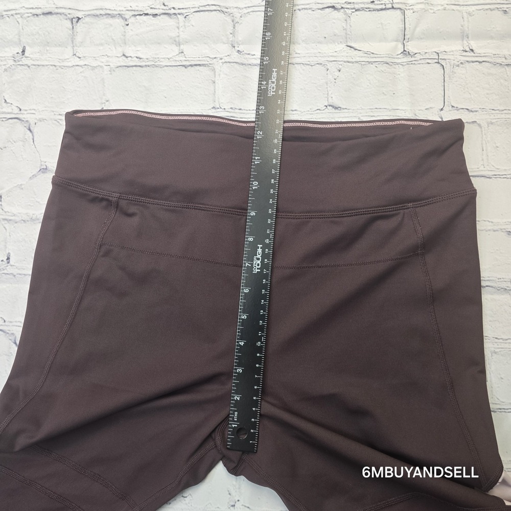 Calvin Klein Performance Womens XL Purple Colorblock Wicking Leggings PF8P9533 - Picture 5 of 11